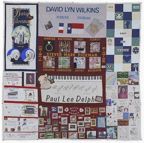 Paul Delph: Names Project Quilt Panel 05206